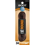 Shoe Gear Round Brown/Brown Boot  Lace 54"