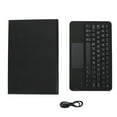thumbnail image 2 of Keyboard Case, Multi Angles Stand TouchPad Keyboard Case with Magnetic Removable no wire Keyboard, Detachable Keyboard for Mi Pad 6 6 Pro 11 Inch 2023 PU, 2 of 7