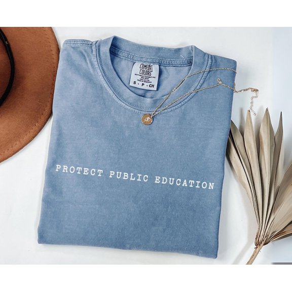 Teacher Activist Protect Public Education T-Shirt All Size S-3XL