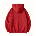 thumbnail image 3 of Womens Full Zip Casual Hoodies Double Side Zipper Sweatshirts Hooded Jackets with Pocket Fall Winter Hoodie L, 3 of 3