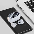 thumbnail image 4 of Auriculares Bluetooth con reducción de ruido V5.3 perfke para deportes y entrenamiento Blanco, 4 of 8