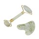 thumbnail image 5 of Rodillo de piedra de jade, tablero Gua Sha, cabezales dobles, suavizante de superficies, juego de rodillos de masaje facial, 5 of 10