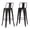 Distressed Black, variant on Rayne 30 inch Metal Bar Stool (Set of 2)