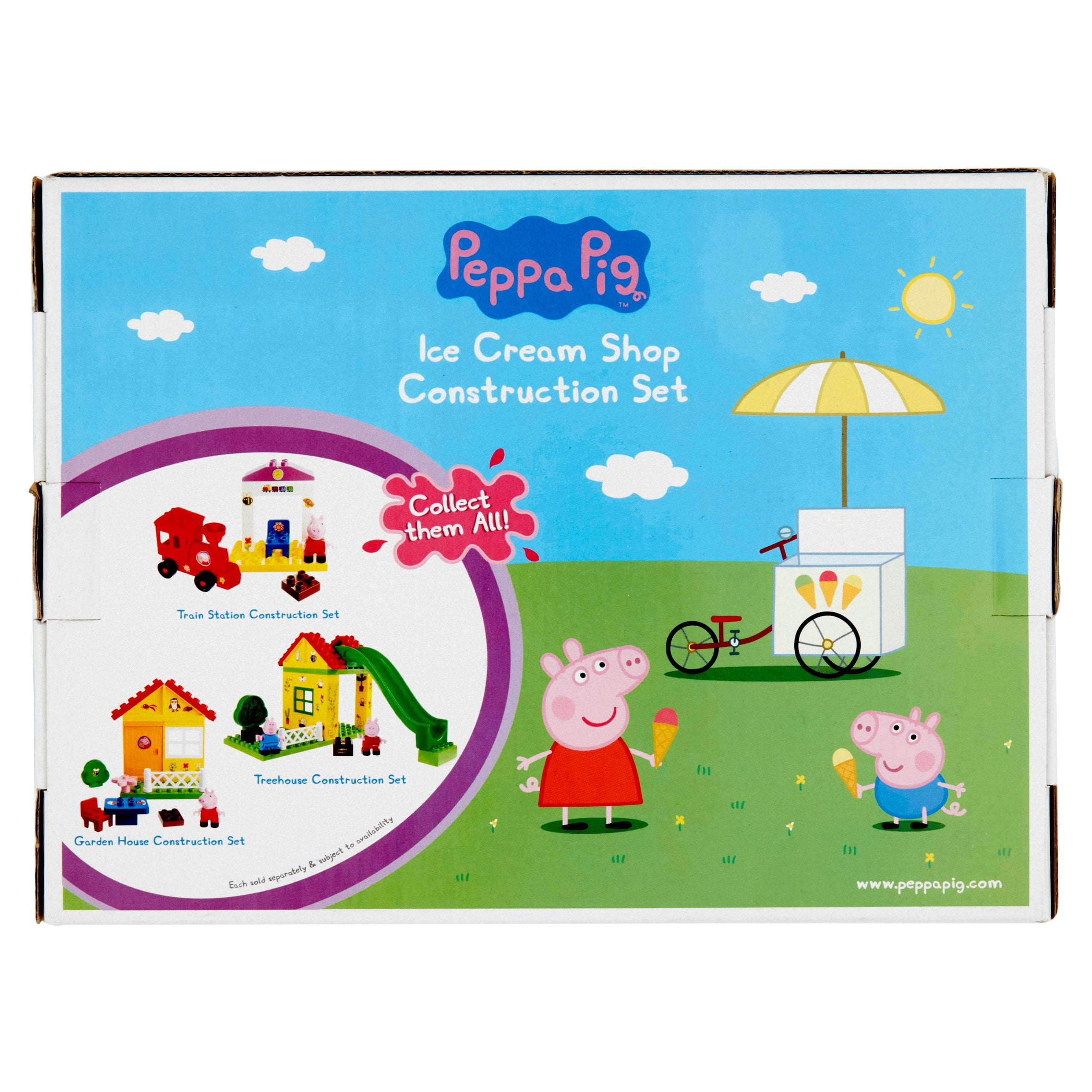 peppa pig ice cream set
