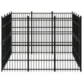 thumbnail image 5 of vidaXL Outdoor Dog Kennel Large Dog Crate Dog Cage Exercise Playpen Steel, 5 of 73