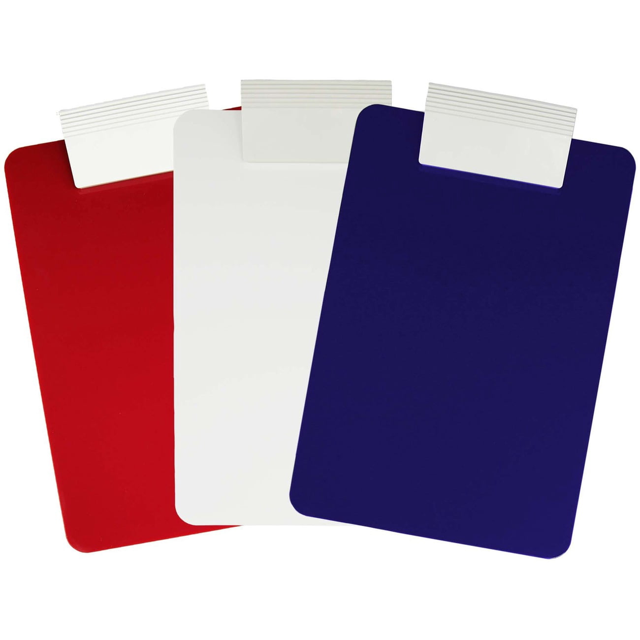 Saunders, SAU21612, Antimicrobial Clipboard, 1 Each, Red,Blue