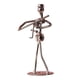 thumbnail image 4 of Estatua de hombre músico, escultura de músico, decoración del hogar, figura coleccionable, arte Violín, 4 of 9