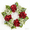 Red, variant on Spring Summer Wreath for Front Door 18 Inch - Artificial Hydrangea Year-Round Wreath with Welcome Sign, All Season Outdoor Indoor Decor for Home Wall Window