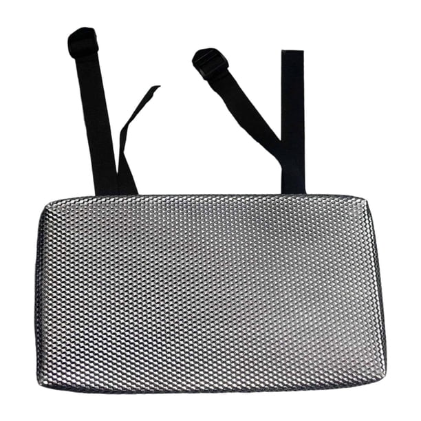 Cojín de asiento trasero para bicicleta eléctrica, deportivo, ligero, accesorios para ciclismo al aire libre Plata