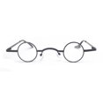 thumbnail image 4 of 3 Pairs of 30mm Creative Small Round Reading Glasses 2.50 Vintage Mini Retro Metal Readers 2.50 for Small Face, 4 of 5
