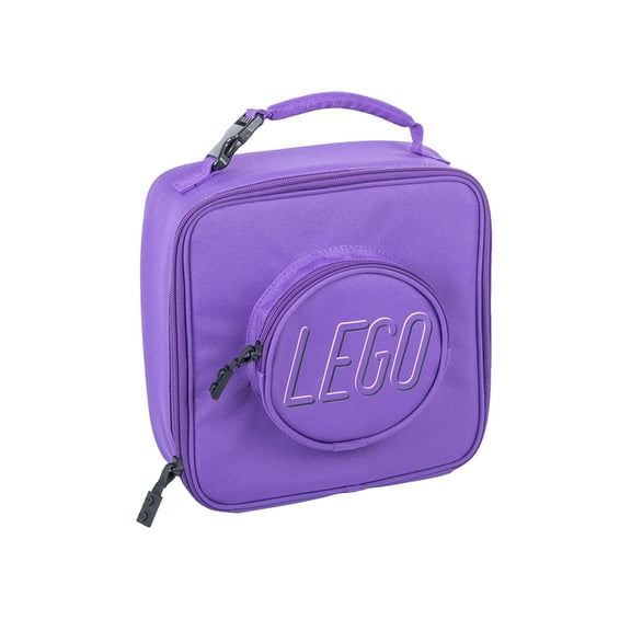 LEGO Unisex Brick Lunch Bag - Purple
