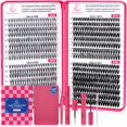 thumbnail image 1 of Eyelash Clusters Kit de extensiones de pestañas CCODDY 20D30D40D50D 9-16 mm, 1 of 6