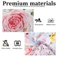 thumbnail image 4 of Tcwhniev Boho Shower Curtain, Vintage Patchwork Floral Waterproof Fabric Bath Curtain with 12 Hooks, 72x72 Inch, 4 of 8