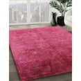 thumbnail image 2 of Ahgly Company Indoor Square Mid-Century Modern Hot Deep Pink Persian Area Rugs, 8' Square, 2 of 6