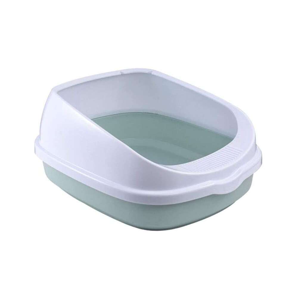 Lmell Mini Cat Pet Litter Box Dog Tray Open Top Sand Pan Toilet