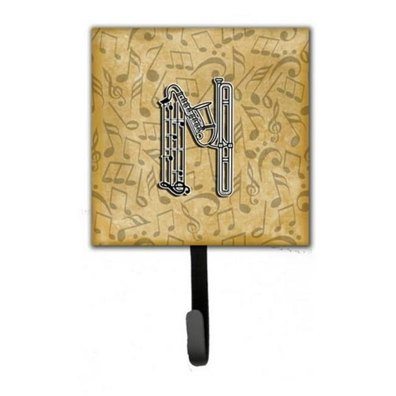 Letter N Musical Instrument Alphabet Leash & Key Holder