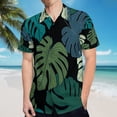 thumbnail image 5 of High Quality Hawaiian Shirts for Men Short Sleeve Aloha Beach Shirt Floral Summer Casual Button Down Shirts Blouses 4L8ZWT, 5 of 7