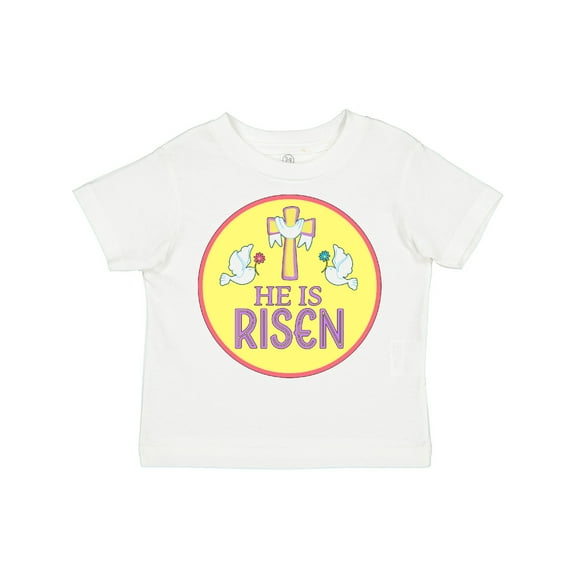 Inktastic He is Risen for Easter Boys or Girls Toddler T-Shirt