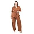 thumbnail image 4 of Set con detalle de cierre Roman Fashion /Tallas Extras, 2654 (Cafe) cafe 36, 4 of 4