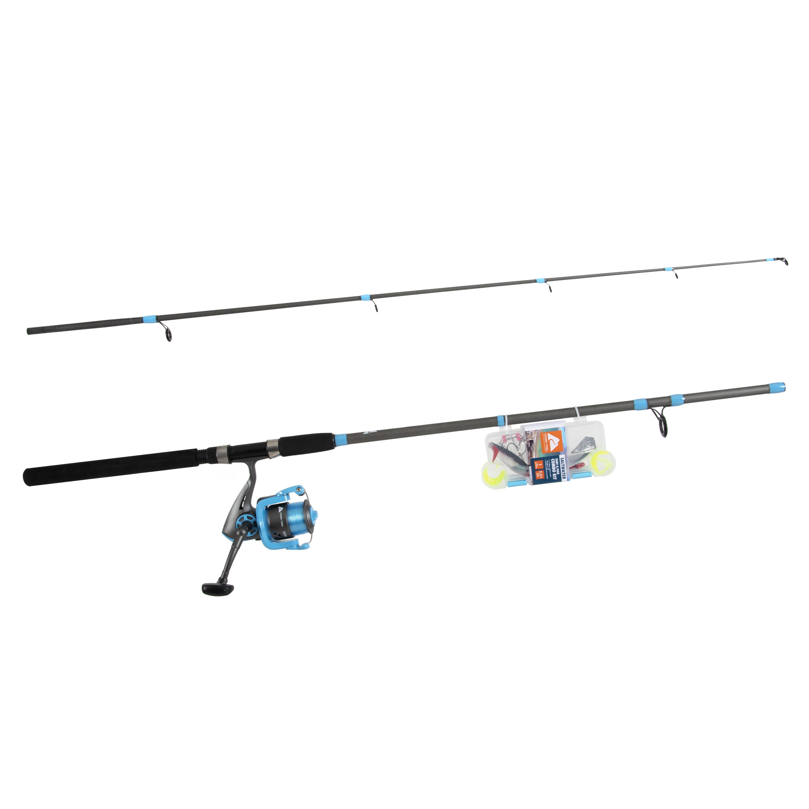 Ozark Trail 7' Medium Spinning Rod & Reel Combo Pack, OT-70502-M