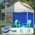 thumbnail image 2 of Pared Lateral SunWall MASTERCANOPY para Carpa Plegable 8x8 pies, 2 of 7