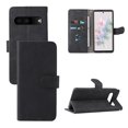 thumbnail image 1 of For Google Pixel 7 Pro PU Leather Flip Case Card Slots Holder Kickstand Book Folding Folio Cover-Black, 1 of 5