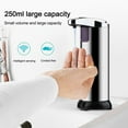 thumbnail image 4 of Touchless Automatic Soap Dispenser 9.5 Oz Stainless Steel, Infrared Sensor Hand Soap Pump with 3 Adjustable Levels, Waterproof Base, Leak-Proof Spout for Kitchen Sink & Bathroom, Battery Operated, 4 of 7