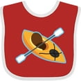 thumbnail image 3 of Inktastic Colorful Kayak Boys or Girls Baby Bib, 3 of 4