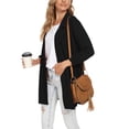 thumbnail image 2 of Blazer Unifizz para mujer, manga 3/4, casual, cuello con muescas, XL, 2 of 7