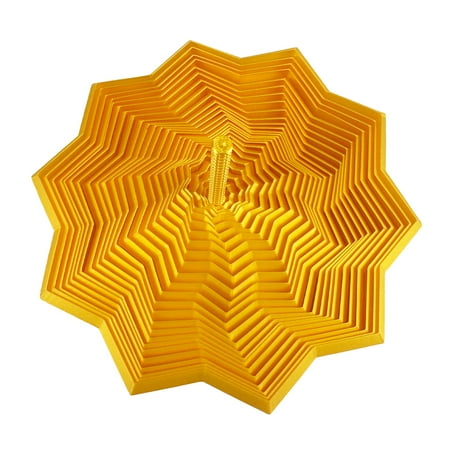 3D Printed Expanded Sensory Fidget Star Fractal Fidget Hexagon with Handles 2025 New Star Shaped Fidget Toys for Office Desktop Decompression Toys Stress Relief Whirling Spiral (Large)