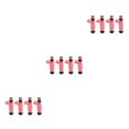 thumbnail image 1 of Speravity 4 Pieces 550/565cc Fuel Car Modification Auto Nozzle 195500-3910 Fitting Parts Flowing 16611-AA370 Large Spare Type1, 1 of 6