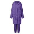 thumbnail image 5 of Sngxgn Pajamas Set for Women Soft Comfy Pjs Pants Loose Sleepwear Loungewear(Purple,XXL), 5 of 5