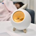 thumbnail image 3 of Linda luz nocturna para casa de gatos para niños, luz nocturna portátil, carga USB, lámpara de ambiente para dormitorio, 3 of 5