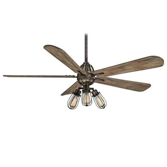 Minka Aire Fans - Alva - Ceiling Fan with Light Kit in Transitional Style - 20.5