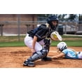 thumbnail image 4 of Casco de bateo de softball Fastpitch Mizuno F6 para adulto con máscara, 4 of 5
