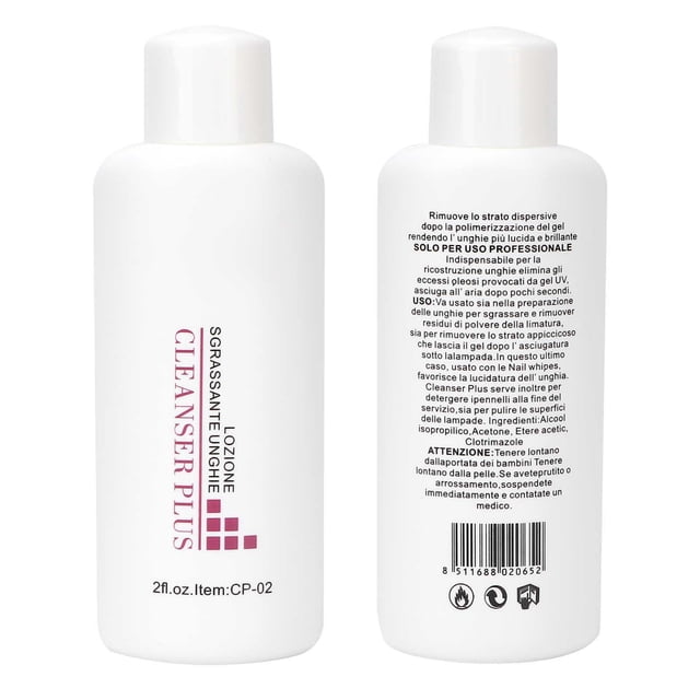 Limpiador De Uñas Líquido De Secado Rápido, Solución De Limpieza Profesional Para Salón De Manicura, 56ml