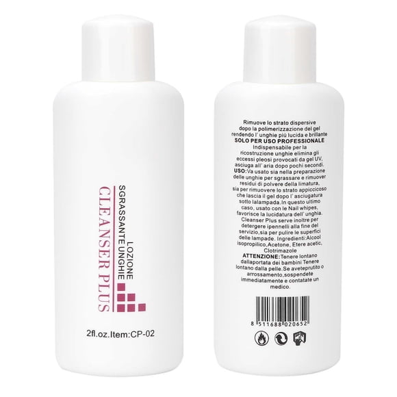 Limpiador De Uñas Líquido De Secado Rápido, Solución De Limpieza Profesional Para Salón De Manicura, 56ml