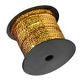 thumbnail image 1 of Golden 6mm Sequin Line 100 Yard for Cloth, Craft, and Sewing Projects, Decorative Accessory with Metallic Sequins Rope for Costumes, Theatre Productions, 1 of 7