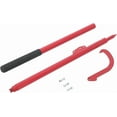 thumbnail image 2 of Royalbelle Red 60 Inch Log Peavey Cant Hook with Rubber Grip, Log Roller Tool, 2 of 6