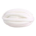 thumbnail image 1 of Hilo grueso y grueso, hilo jumbo, hilo lavable para tejer a ganchillo, hilo para tejer a brazo blanco, 1 of 9