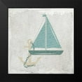 thumbnail image 2 of Allen, Kimberly 12x12 Black Modern Framed Museum Art Print Titled - Coastal Bath 2, 2 of 5