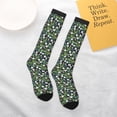 thumbnail image 5 of Salouo Fun Panda Playing With Bamboo Leaves Print Women's Men's Ankle Socks 1-pack Casual Athletic Socks for Unisex Adult Moisture-Wicking Socks for Daily Wear/Running/Sport, 5 of 8