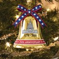 thumbnail image 4 of USA 250th Anniversary Commemorative Ornament, 2D Acrylic Bell Hanging Decorations for Christmas Tree, Worth Collectible Patriotic Gift, Lightweight and Durable, Exquisitely Polished, #E, 4 of 7