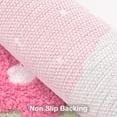 thumbnail image 4 of BAILU Green Bathroom Rugs Cute Strawberry Flower Bath Mat Bathroom Accessories, Funny Colorful Non Slip Floor Bath Rug Machine Washable Bathmat Soft Microfiber Carpet for Shower, Bathtub (20x32 inch), 4 of 7