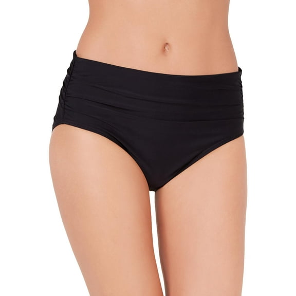 Calvin Klein Womens Convertible High Leg Swim Bottom Separates