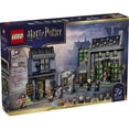 thumbnail image 3 of LEGO Harry Potter Knockturn Alley Wizarding Shops - Building Toy for Boys & Girls, Ages 8+ - Harry Potter Gift - Includes 8 Minifigures - Kids Bedroom, Desk or Bookshelf Decor - 76471, 3 of 8
