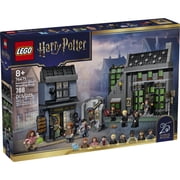 LEGO Harry Potter Knockturn Alley Wizarding Shops - Building Toy for Boys & Girls, Ages 8+ Harry Potter Gift - Includes 8 Minifigures - Kids Bedroom, Desk or Bookshelf Decor - 76471
