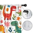 thumbnail image 4 of Blackout Kids Curtains,Cute Dinosaur Pattern Childrens Insulated Curtains Set Of 2,Bedroom Essentials,Toddler Room Decor 42x84in(106x213cm), 4 of 4