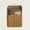 Brown Small, variant on Wall Mount Plastic Woven Basket, Space Saving Hanging Shelf for Bathroom, Living Room, Office – Magazine Rack, Book Holder