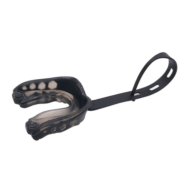 Protector bucal deportivo para adultos Sunnimix EVA Negro